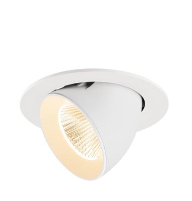 SLV InbouwspotNuminos Gimble L wit 2700K - 40gr - 1009716