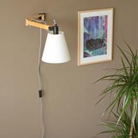 Mexlite Wandlamp dion 8853be berken - thumbnail