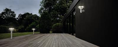 OSRAM HOMELIGHTING ENDURA Style Solar 40cm Post Sensor Double Circle 6W Stainless Steel 4099854455469 LED-buitenlamp (wand) 6.00 W Steel OSRAM HOMELIGHTING ENDURA Style Solar 40cm Post Sensor Double Circle 6W Stainless Steel 4099854455469 LED-buitenlamp (wand) 6.00 W Steel