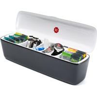 Tafeldispenser Douwe Egberts 5 vakken met inhoud zwart - thumbnail