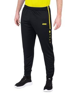 JAKO 8495 Trainingsbroek Active - Zwart/Fluogeel - XXL