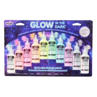 Tulip • 3d textielverf 22ml glow in the dark 10st.