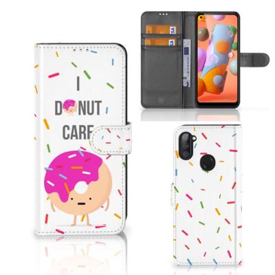 Samsung Galaxy M11 | A11 | Book Cover | Donut Roze