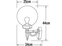 KonstSmide BollampOrion voor buiten - 496-250 - thumbnail