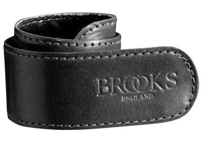 Brooks Broekklem leer black
