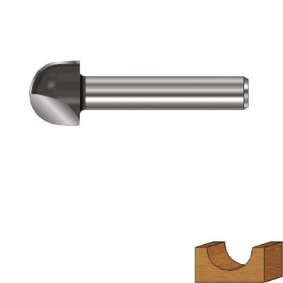 Rotec HM Holprofielfrees | GOLD-LINE | ø12,7 | R=6,35 | d2=8 - 271.20.0635