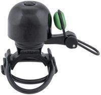 CONTEC fietsbel "diamond bing" ct mini bell diamond bing, black/green, uni - thumbnail
