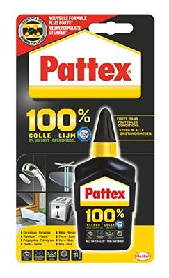 Alleslijm Pattex 100% tube 50 gram op blister | 12 stuks