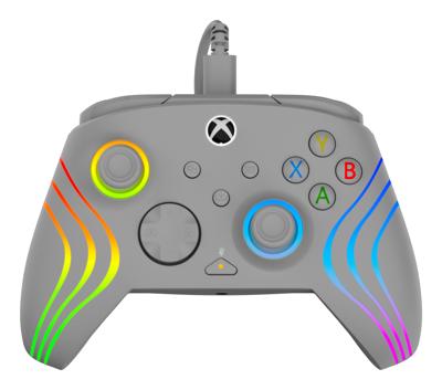 TURTLE BEACH Gamepad - Xbox Series X|S, Xbox One en PC - Afterglow Wave - RGB Wired Gray