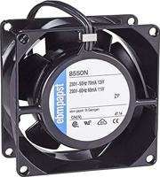 EBM Papst 8550 N Axiaalventilator 230 V/AC 50 m³/h (l x b x h) 80 x 80 x 38 mm - thumbnail