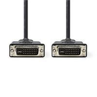 Nedis CCGP32050BK20 Dvi-kabel Dvi-i 24+5-pins Male - Dvi-i 24+5-pins Male 2,0 M Zwart - thumbnail