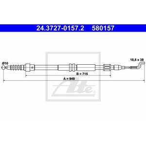 Handremkabel 24372701572