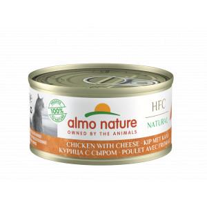 Almo Nature HFC Natural kip met kaas natvoer kat (70 g) 12 x 70 g Almo Nature HFC Natural kip met kaas natvoer kat (70 g) 12 x 70 g