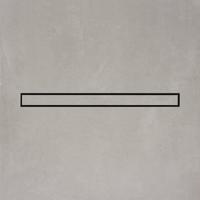 Ben Reversible douchegoot inzetbaar met tegel of meegeleverd rooster 70 cm mat zwart - thumbnail