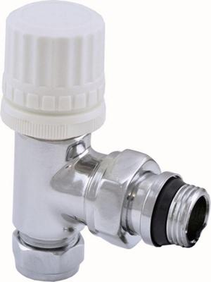 Riko Thermostaat radiator kraan haaks chroom