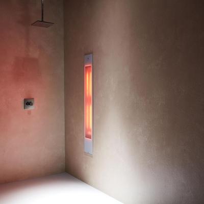 Sunshower Pure XL - Inbouw - Infrarood - 20 x 124 x 10 cm - Wit