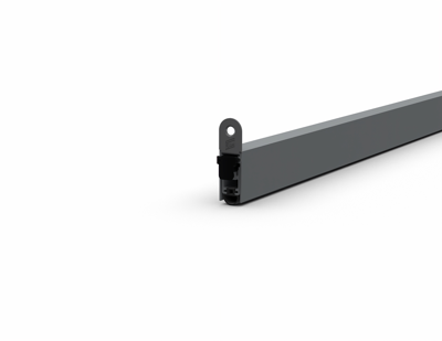 EllenMatic Uni-Proof automatische valdorpel alu. 1028 mm