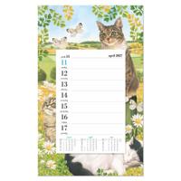 Franciens Katten Weeknotitiekalender op schild 2027 Katten & Vlinders - thumbnail