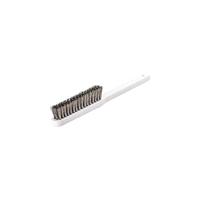 Lessmann Fijne penseel | lengte 225 mm | 0,15 mm RVS-staaldraad golvend | 4-rijig | 1 stuk - 182152 182152a - thumbnail
