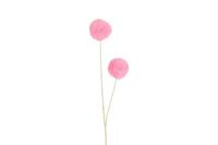 Decostar zijdebloem Pom Pom 75 cm roze - thumbnail