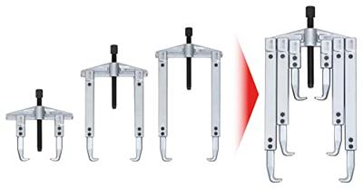 KS Tools 7001320 Poelietrekkerset Aantal haken: 3