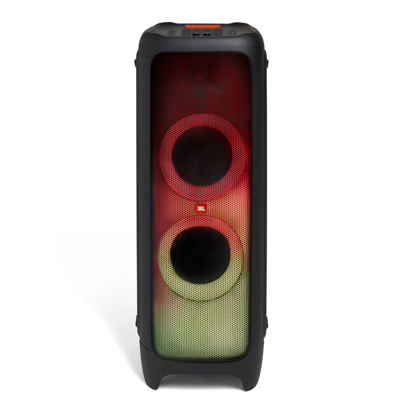 Party Box 1000 - Powerful Portable Party Speaker with Full LED Front and DJ Pad - Zwart