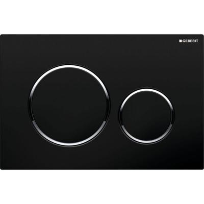 Bedieningsplaat Geberit Sigma 20 DF Zwart