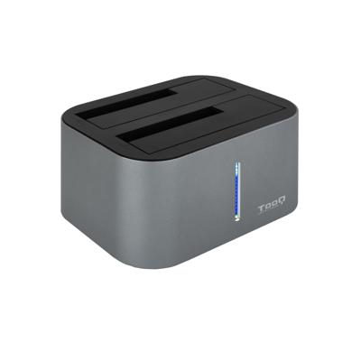 Docking stationDual TooQ TQDS-805G 2.5"-3.5" HDD/SSD SATA USB 3.0 - thumbnail