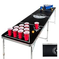 Bierpong Tafel - Beer Pong Table - Opvouwbaar en draagbaar als koffer - thumbnail