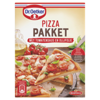 Dr. Oetker Pizza Pakket met Tomatensaus en Olijfolie Bakmix 615 g bij Jumbo - thumbnail