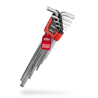 Wiha Winkelschraubendreher lang 9tlg 1,5-10mm 6knt Kugelkopf Inbus Haakse schroevendraaierset 1.5 mm, 2 mm, 2.5 mm, 3 mm, 4 mm, 5 mm, 6 mm, 8 mm, 10 mm 1.5 mm - thumbnail