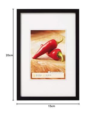 Walther Peppers houten fotolijst 15x20cm zwart Walther Peppers houten fotolijst 15x20cm zwart