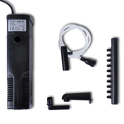 VidaXL Aquariumfilterpomp met actief koolstof 600 l/u