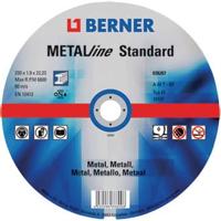 Berner slijpschijf metalline standard plat 125x1,0x22,23mm - thumbnail