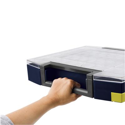 raaco Boxxser 55 5x10-45 Assortimentskoffer (l x b x h) 361 x 421 x 55 mm Aantal vakken: 45 Inhoud 1 stuk(s)