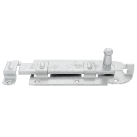 DX rolschuif vlak verzinkt 80x200 mm DX-ZRS 200BV - thumbnail