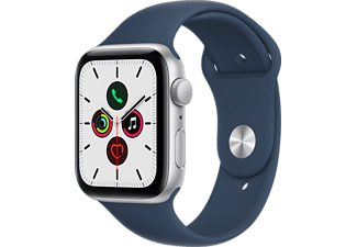 Refurbished Apple Watch SE 2020 GPS 44 mm Zilver Gebruikt