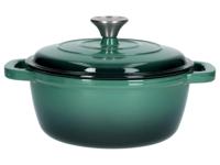 SILVERCREST Gietijzeren pan 22 cm 2,8 L (Groen) - thumbnail