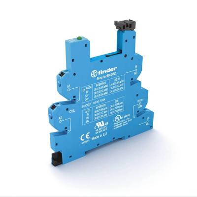 Finder 93.60.8.230 Relaissocket Met houderbeugel, Met LED, Met EMC-ontstoringsschakeling Geschikt voor serie: Finder serie 34 Finder 34.51, Finder 34.81 Tray 1 Finder 93.60.8.230 Relaissocket Met houderbeugel, Met LED, Met EMC-ontstoringsschakeling Geschikt voor serie: Finder serie 34 Finder 34.51, Finder 34.81 Tray 1