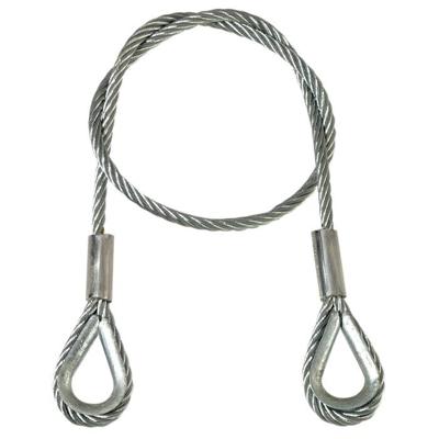 Adam Hall S82100 safety kabel 8 mm 1 meter Adam Hall S82100 safety kabel 8 mm 1 meter