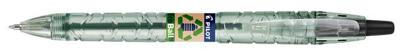 Balpen pilot begreen b2p ecoball m zwart | 10 stuks