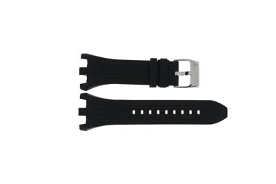 Horlogeband Lotus 15801-2 / 15802-1 Rubber Zwart 20mm