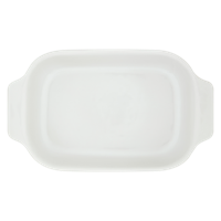 HEMA Ovenschaal 21x15x5 wit (wit) - thumbnail