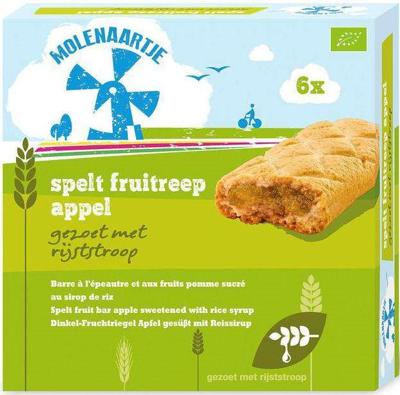 Molenaartje Spelt Fruitreep Appel Molenaartje Spelt Fruitreep Appel