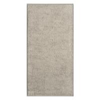 Cawö Cawö Two-Tone Stripe Handdoek 50x100 graphit - thumbnail