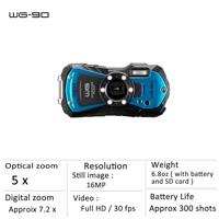 Pentax WG-90, blauw - thumbnail