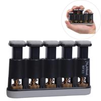 Instelbaar bereik vinger Palm uitoefenaar multi vinger spanner gitaar Piano Trainer MFX5(Grey) - thumbnail