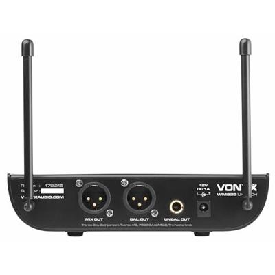 Vonyx WM82C dubbele draadloze microfoon combinatieset