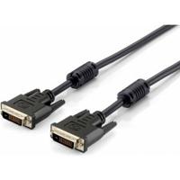 Equip DVI-kabel digitale DualLink monitorkabel DVI-D 24 + 1 stekker > DVI-D 24 + 1 stekker, 3,00 m - thumbnail