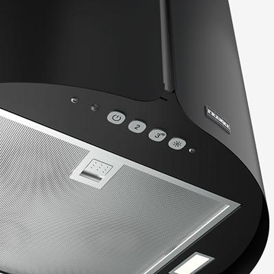 Franke FSMS F42 BK MATT/2 Eilandkap Zwart